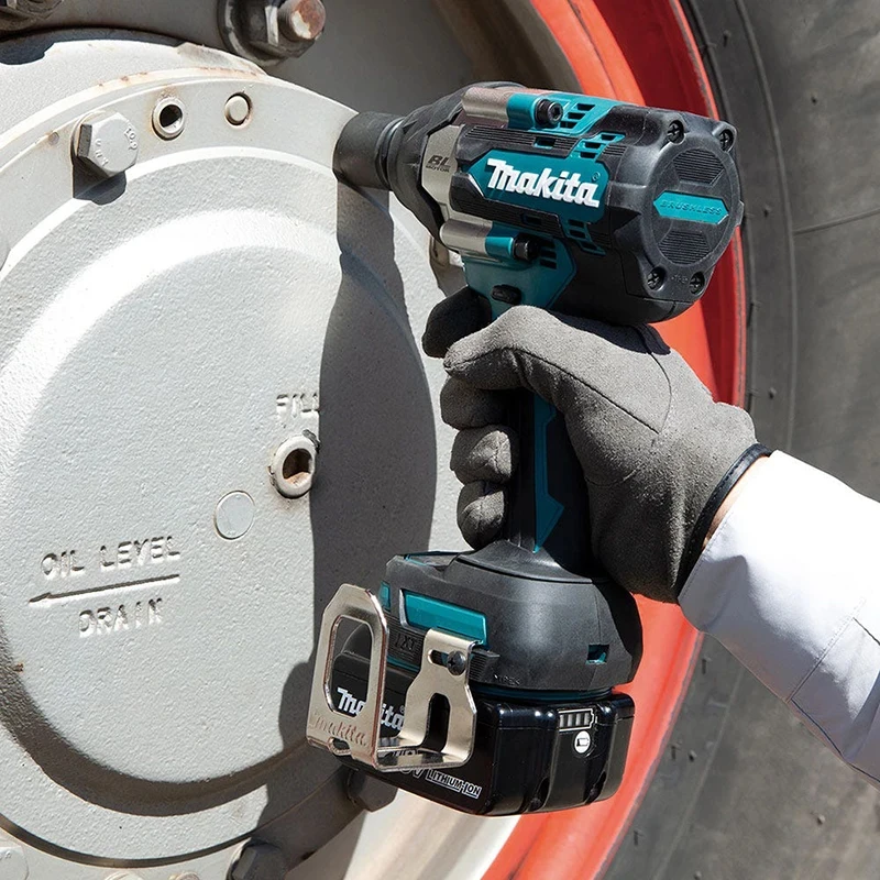 Imagem -06 - Makita-chave Elétrica Brushless Furadeira de Impacto Dtw700 Chave de Fenda sem Fio Ferramentas Elétricas de Grande Torque 18v