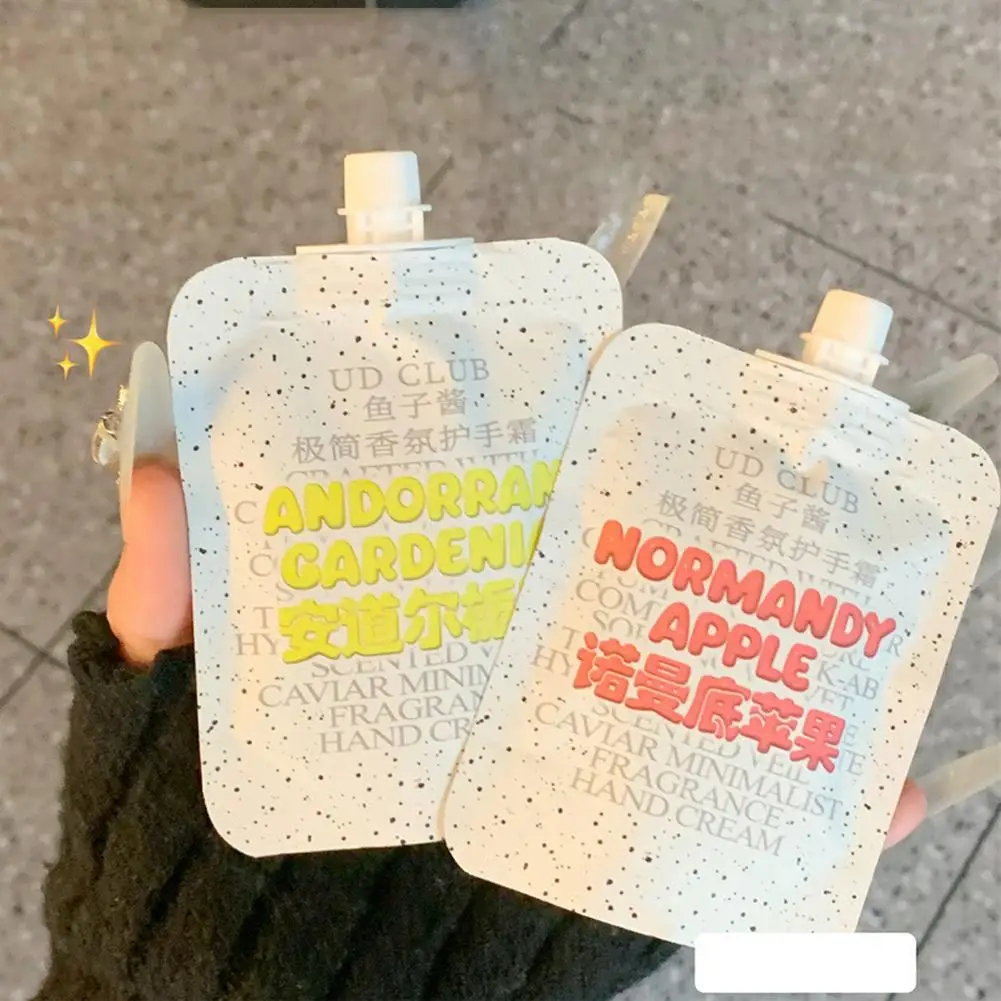 كريم لليدين مع رائحة التفاح / خشب الأرز، مرطب، غير دهني، تصميم بسيط، هدية مغذية للعناية باليدين للنساء