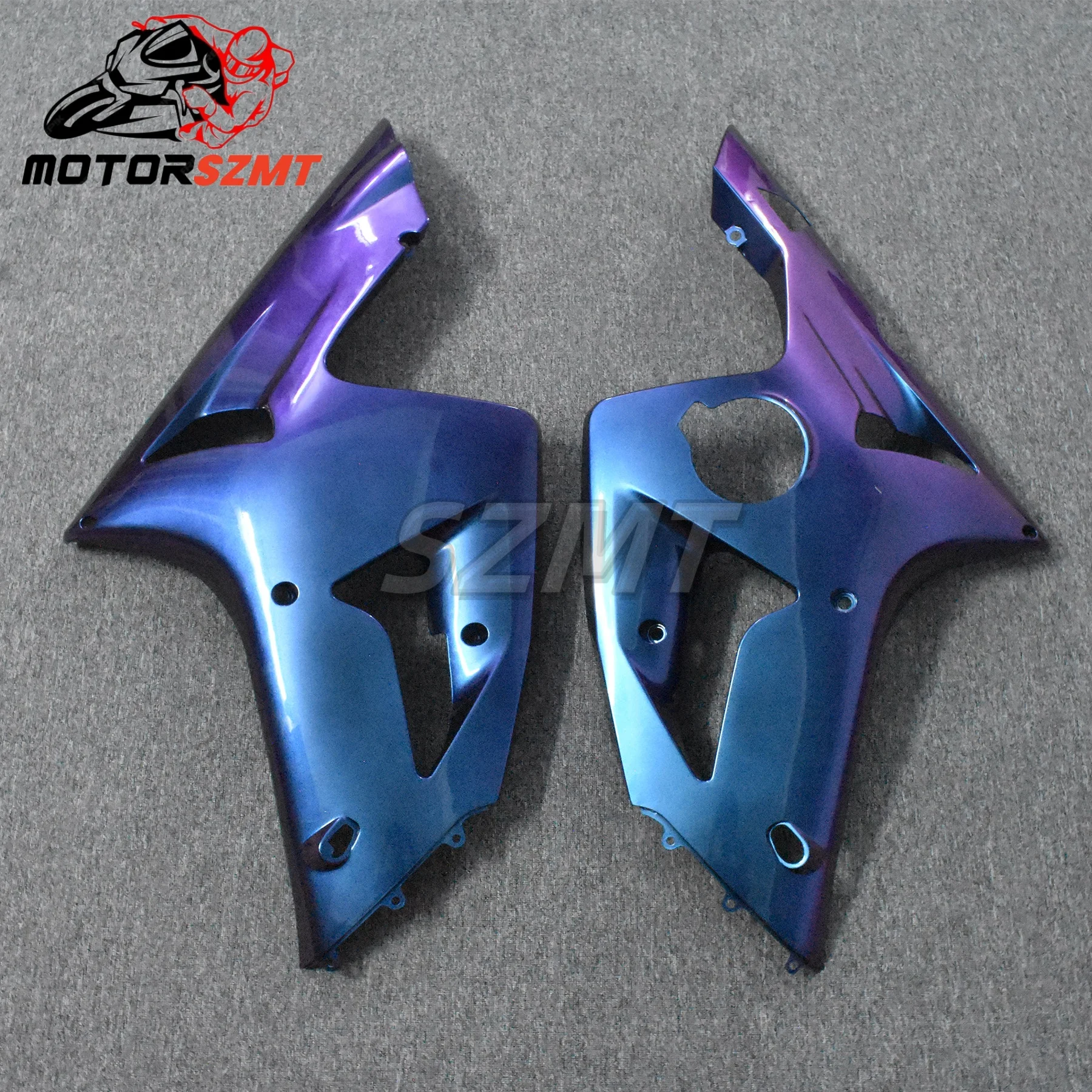 

Side Panel & Side Fairing For Kawasaki ZX6r ZX696 2003-2004 03-04 Left Right Injection ABS Motorcycle Bodywork