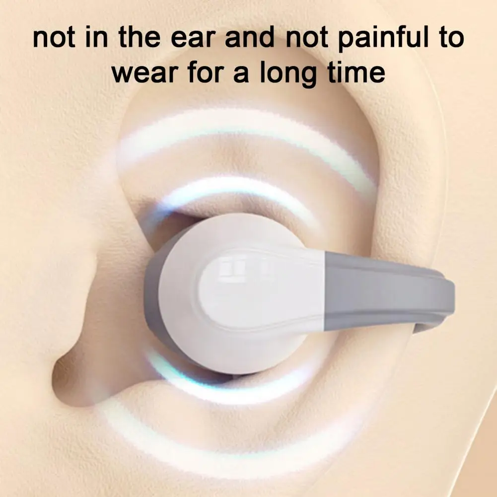 Ultra-light Body Wireless Headphones Clip Wireless Headphones Wireless Bone Conduction Clip-on Headphones Hifi Sound Noise