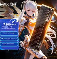 Netac 7400MB/s SSD NVMe M2  1TB  2TB 4TB Internal Solid State Hard Drive M.2 PCIe 4.0x4 2280 SSD Disk for PS5 Laptop PC NV7000-t