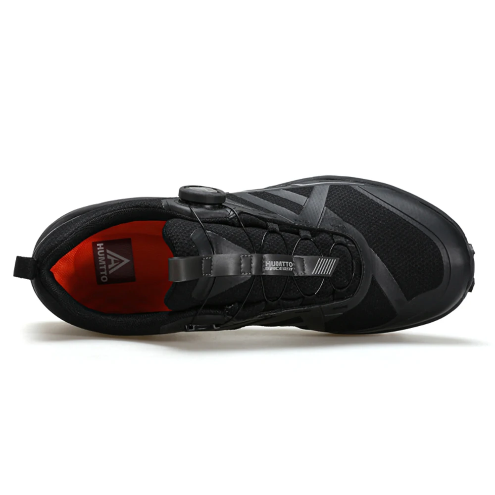 Sapatos de caminhada humtto impermeáveis para homens, tênis de luxo, tênis de trekking respirável, tênis casual ao ar livre