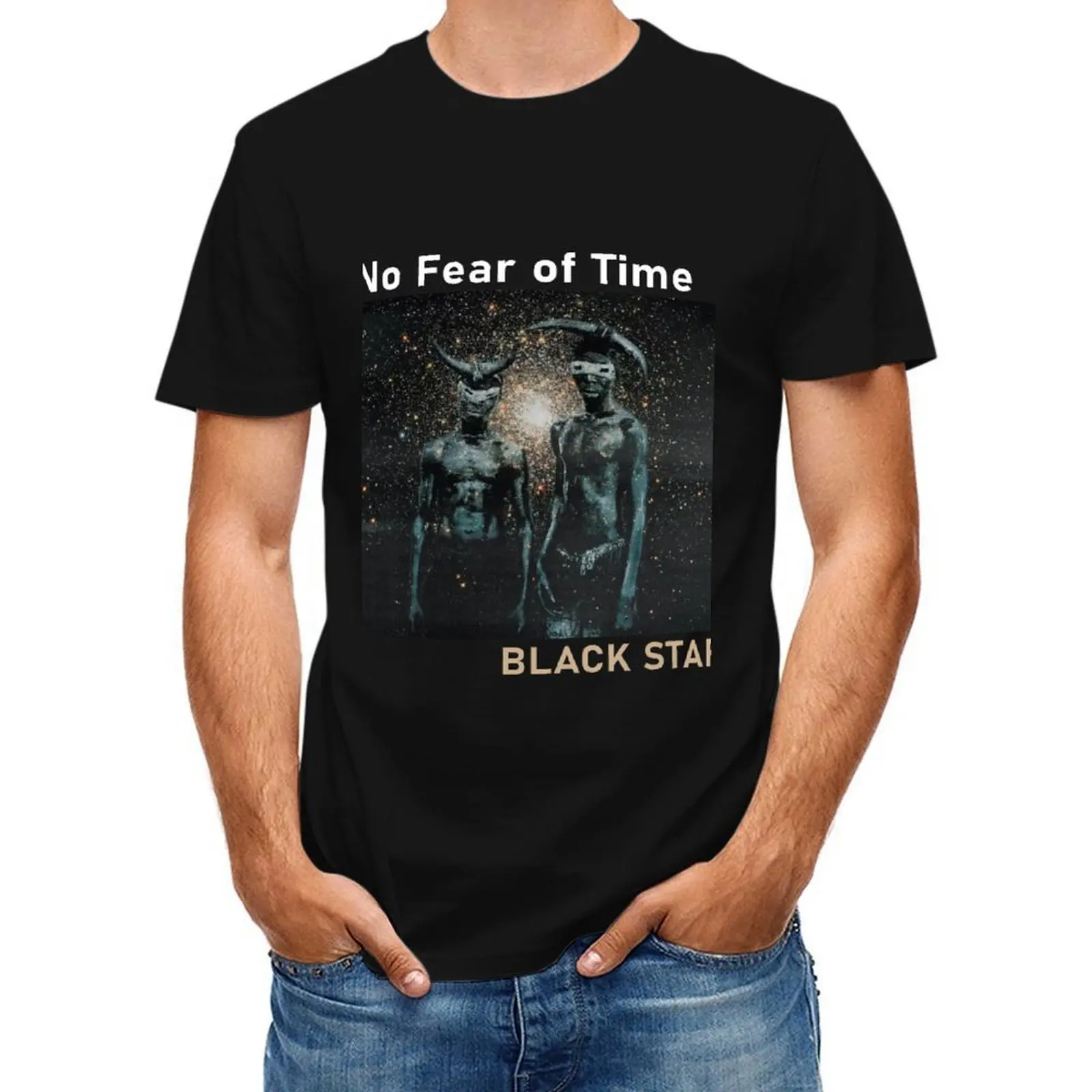 

No Fear of of Time by Black Star T-Shirt essential t shirt shirts graphic luxury clothing labubu men clothings