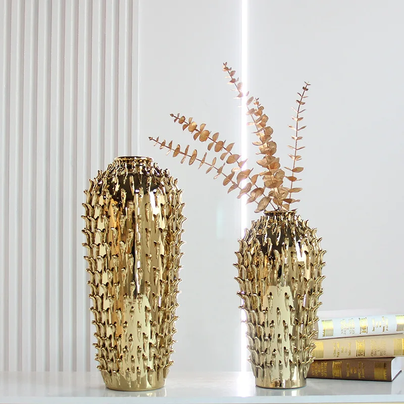 Moderne Vase Keramikvasen Luxus elegante dekorative Blumenflasche minimalistische ästhetische Wohnzimmer Blumenflaschen Tischdekoration