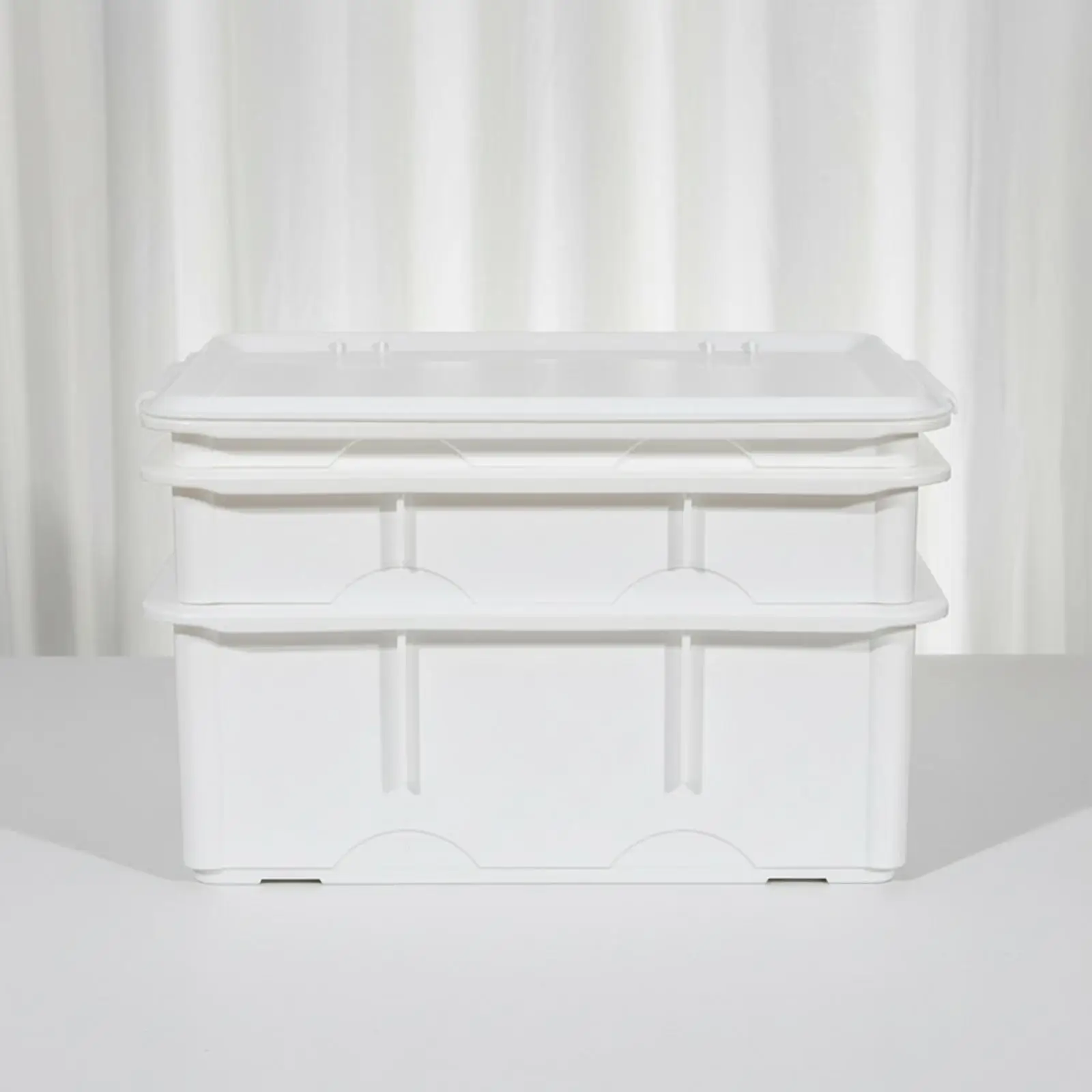 3 Pieces Food-Grade Proofing Box With | Rectangular, Pizza proofing box, for Home Baking