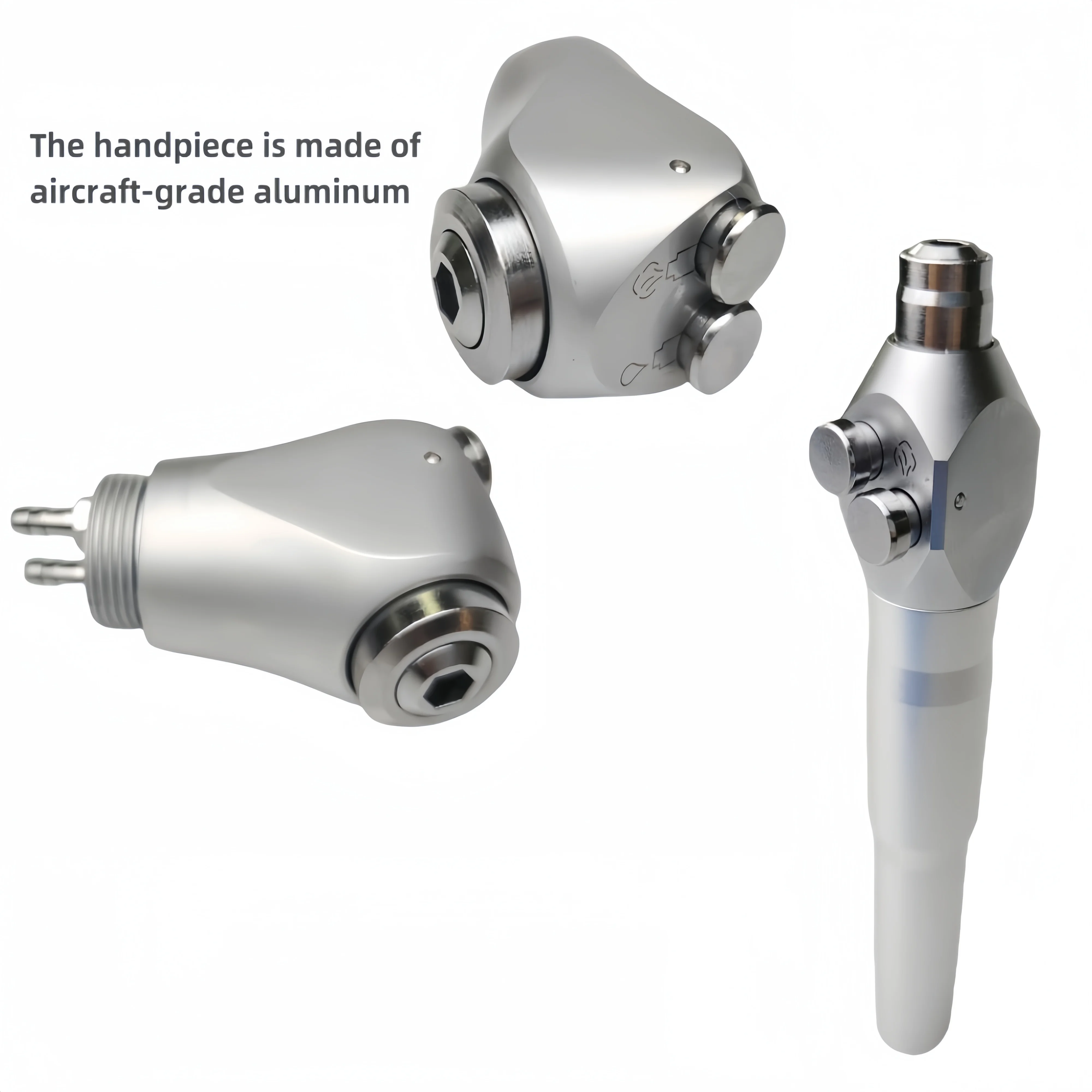JUMTOP الأسنان الهواء المياه حقنة 3 طريقة حقنة قبضة Denspay الأسنان ثلاثي قبضة تبييض مع 2 نصائح الفوهات