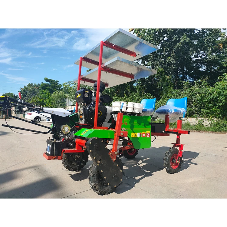 2025 TENGAO نوع جديد آلة زرع البصل التلقائي زارع الخضروات زارع الفلفل زارع الطماطم زارع البصل