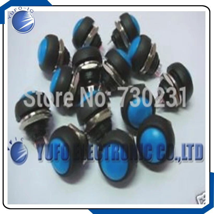 شحن مجاني مجموعة واحدة 40، مفتاح بـزر دفع (تشغيل) باللون الأزرق، 33B