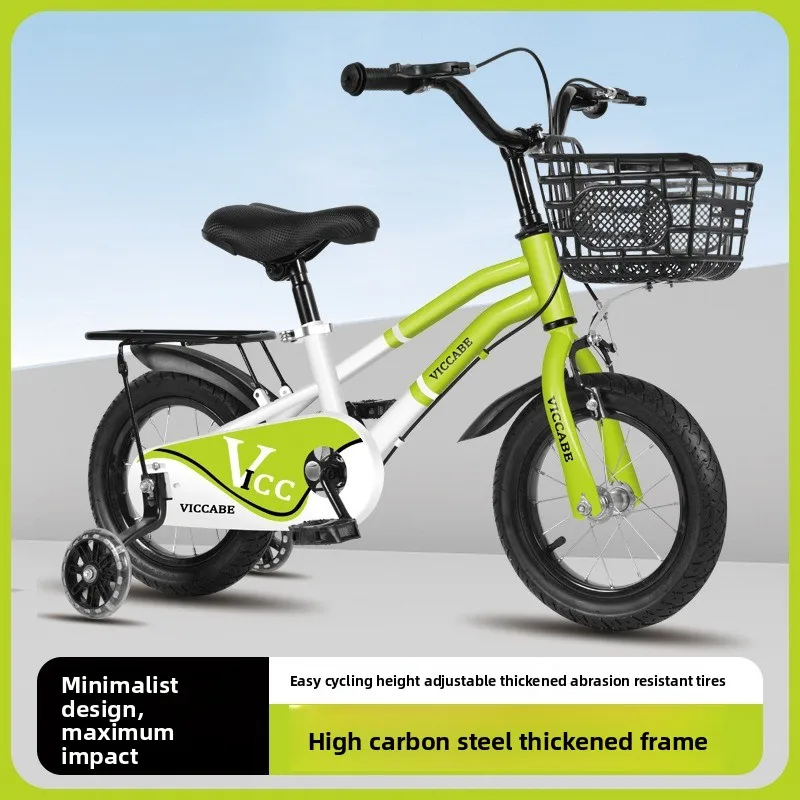 

Children Bicycle Kids Bike for Girls Boys Toddler 2 4 6 8 10 Years Old Safe Adjustable Lightweight Growth Bike Bicycle Road Bike