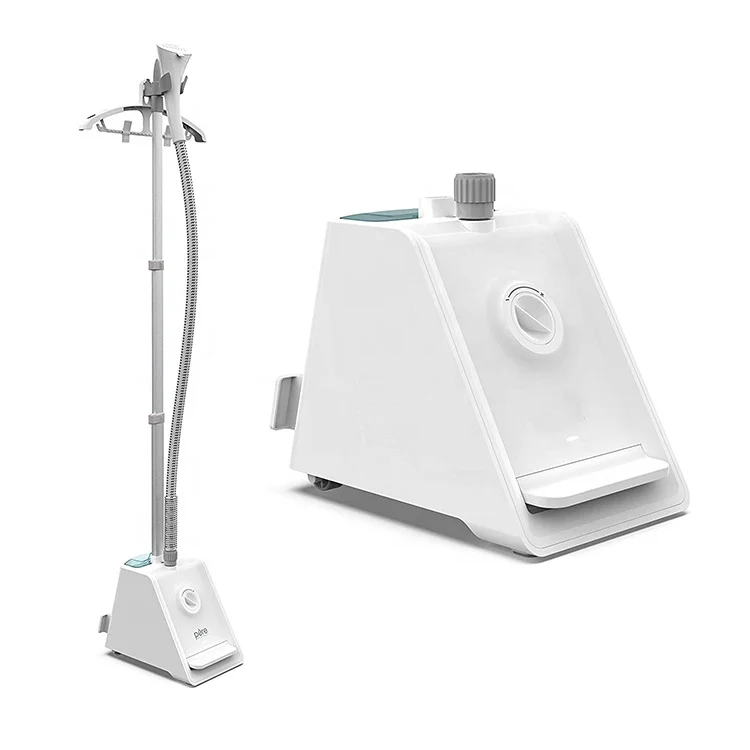 Upright Clothes Steamer - Professional Standing Garment Steamer & Foot Pedal - 4 Heat Levels That Heats in 45 Seconds