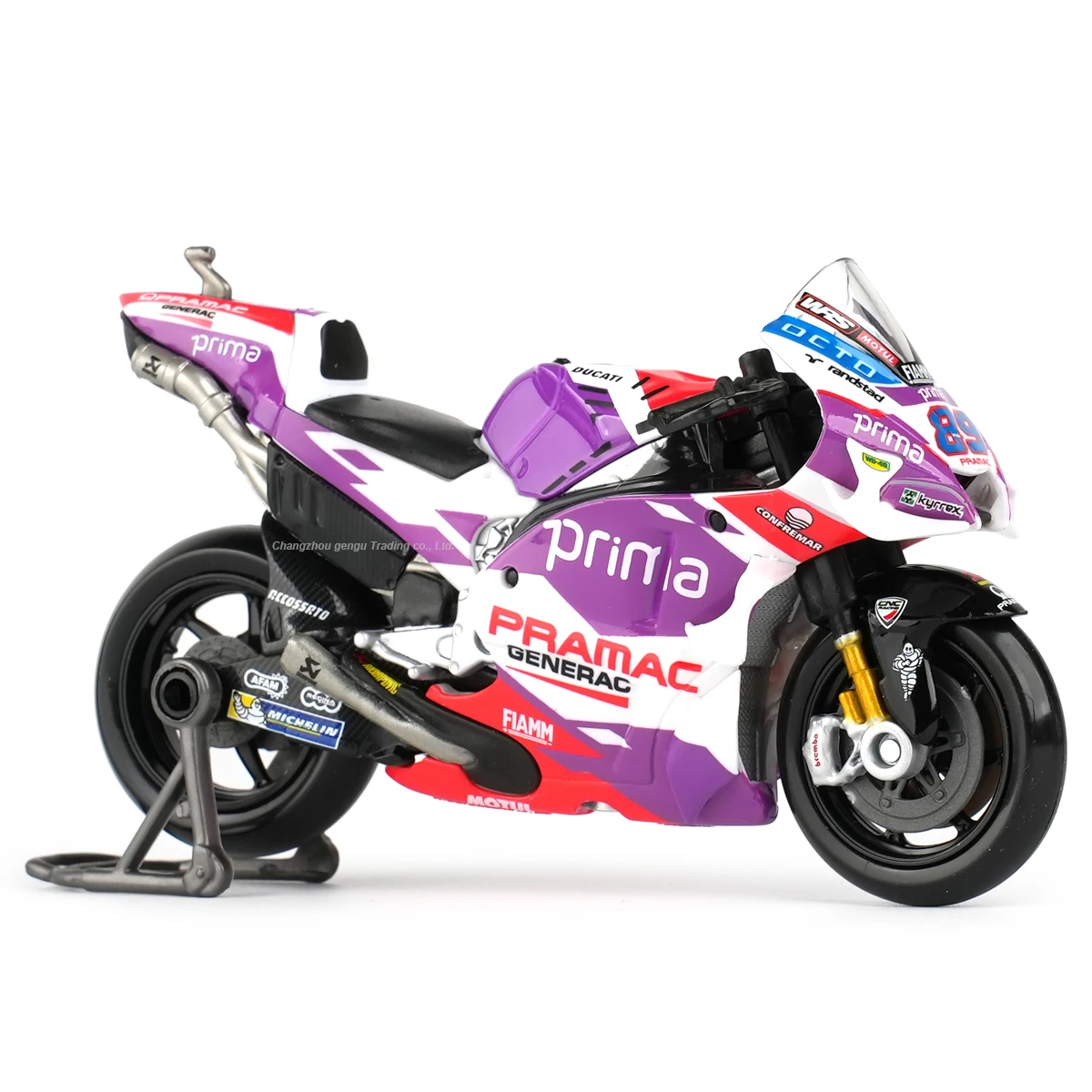 Maisto 1:18 2022 GP Racing Ducati Pramac Racing Die Cast Vehicles Collectible Motorcycle Model Toys