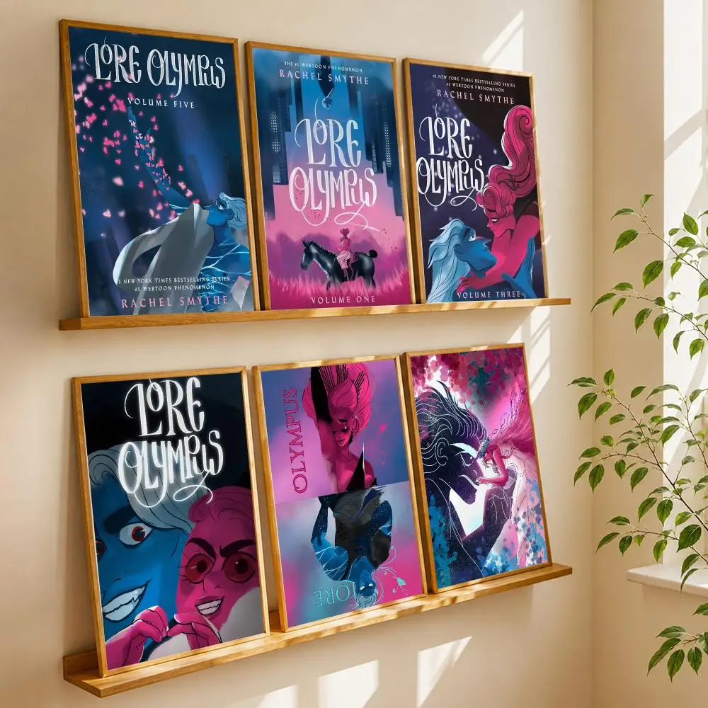 Lore O-Olympus Anime Game Poster HD Home Wall Stickers House Hallway Living Room Bedroom Bar Office Decor Art Prints