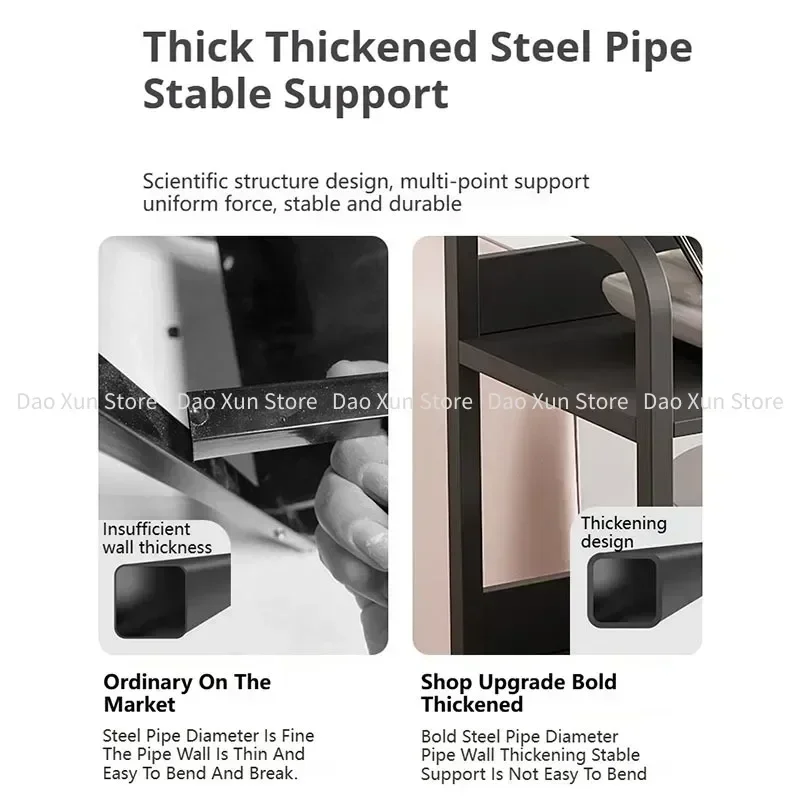 Chariot de tatouage chariot en fer Shopping en acier inoxydable cils pédicure meubles en bois Salon Transparent petit Spa maquillage coiffeuse