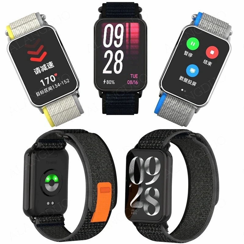 Bracelet accessories For Xiaomi Mi Band 8 Pro Official Color Replacement Smart Wristband For Redmi Watch 4 Nylon Strap