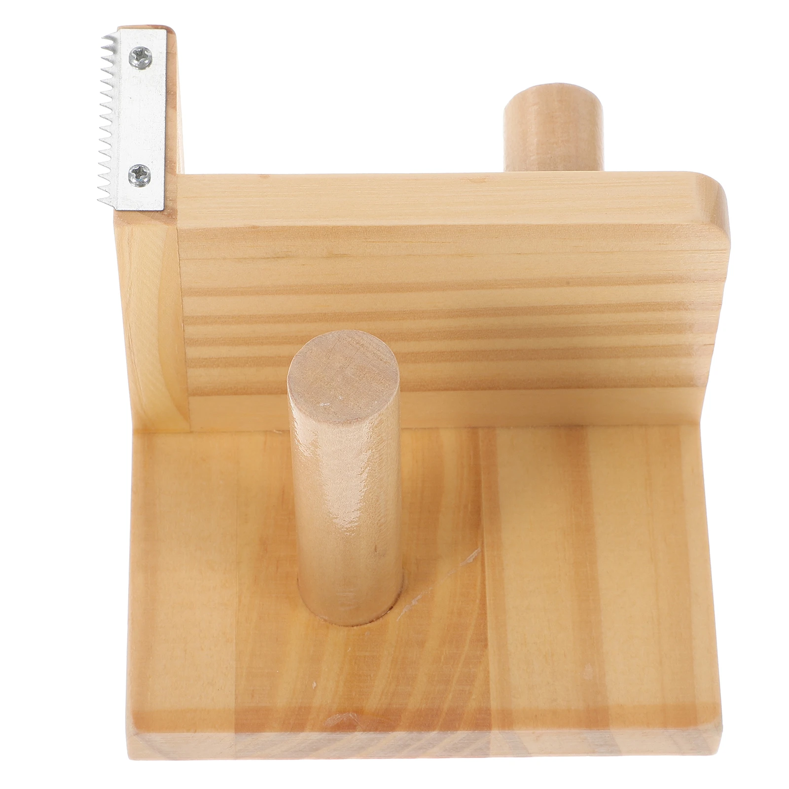 

Wooden Tape Sturdy Handheld Portable School Office Holder Lightweight Kids Tape Dispenser Compact Storage Rack