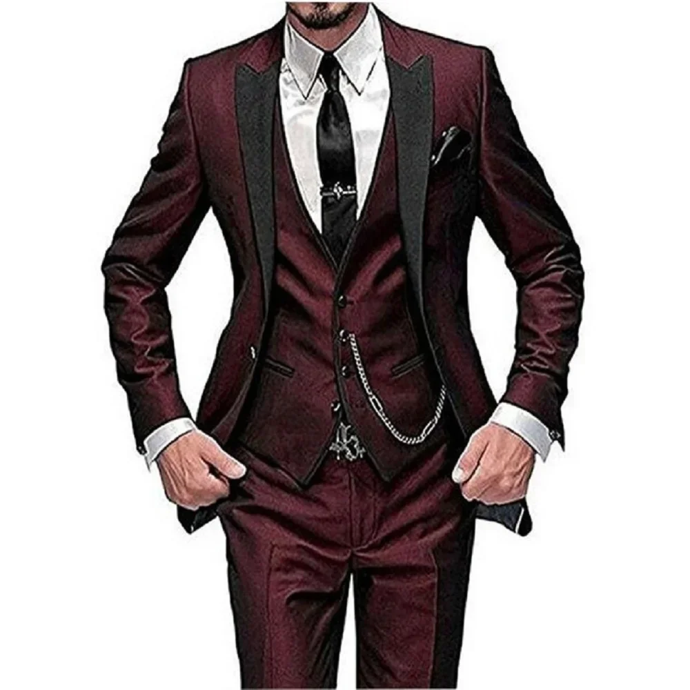 British style dress, elegant wedding men\'s suit