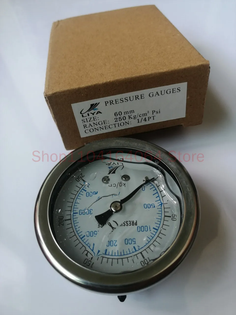 Zhongyang Pressure Gauge Injection Molding Machine Oil Pressure Vertical HFDY Pressure Gauge Oil Pressure Gauge