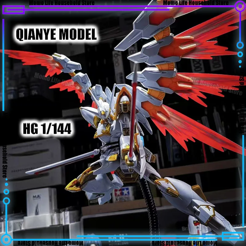 QIANYE نموذج HG 1/144 NOG-M2D1 E الأسود فارس فرقة Cal-re تجميع نموذج أطقم أنيمي عمل الشكل روبوت البلاستيك نموذج اللعب