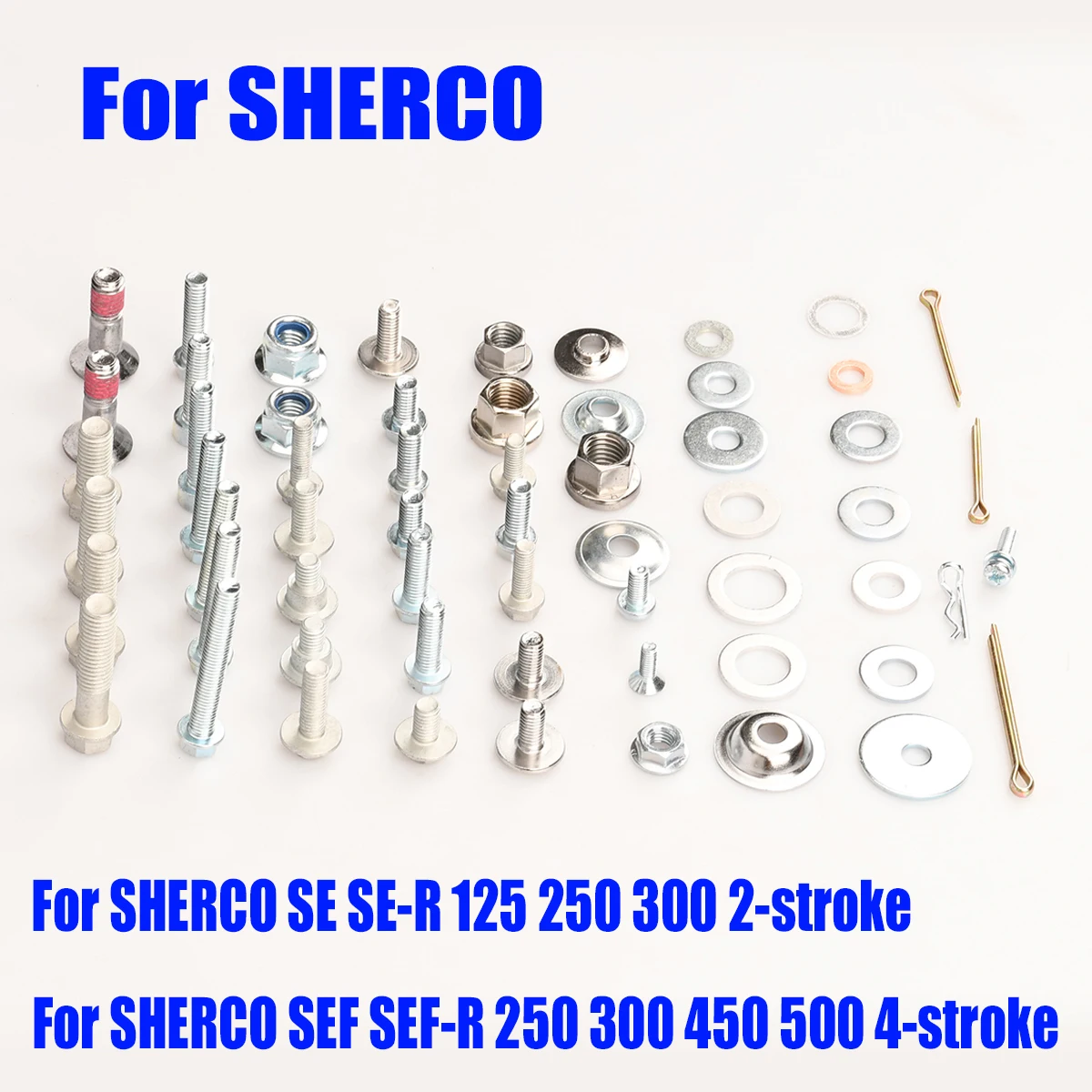 

Motorcycles Fairing Fender Screw Bolt Kit Set For SHERCO SE SE-R 125 250 300 2-Stroke SEF SEF-R 250 300 450 500 4-Stroke