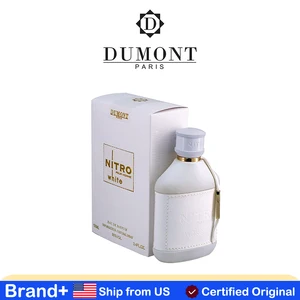 Dumont Nitro White Eau De Parfum Clean Fresh Signature Scent 100ML Long-lasting Fragrance Natural Perfume Cologne Pheromone
