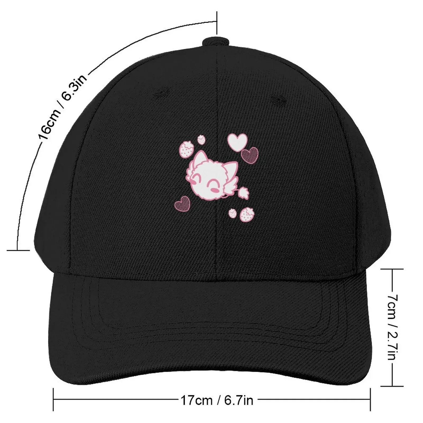 Kawaii tokyo mew mew masha Baseball Cap Anime Uv Protection Solar Hat birthday black Baseball For Men Women's