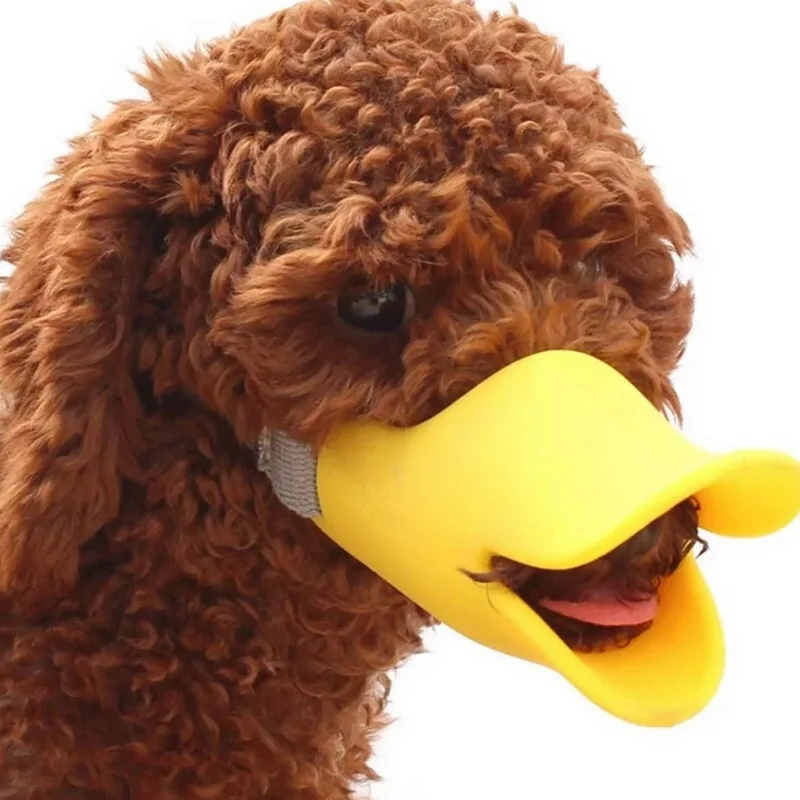 Duck Mouth Shape Dog Mouth Covers, Dog Muzzles Anti Bite, Anti-Called Muzzle for Puppy Dog