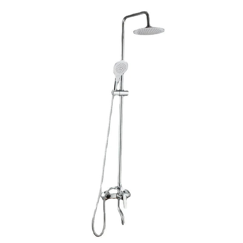 

Bathroom, Plating, Shower, Accessories, Simple, Rain, Spray, Set