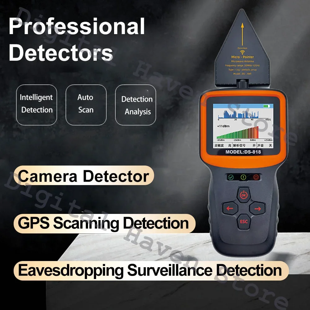 GPS wifi Bluetooth Detector Anti Verborgen Spy Camera's GSM Afluisteren Geluidssignaal Spy Gadgets Luisterapparaat Detector WiFi Analyzer