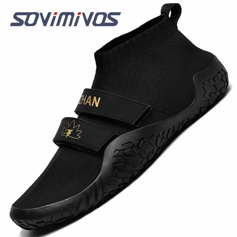 Weightlifting Squat Shoes for Men Women Weight Lifting Shoes for Powerlifting Deadlifting Crossfit Strap Lace-Up Gym Non-Slip