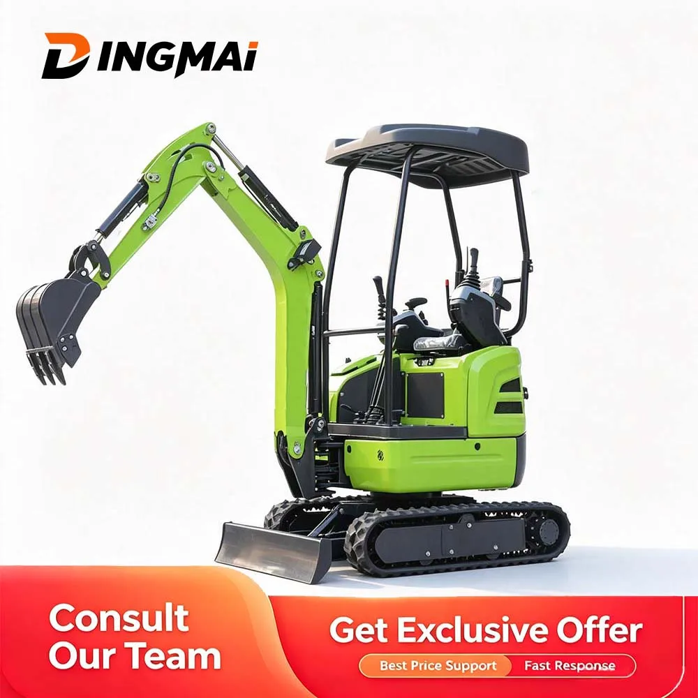 2 Ton Customizable Small Excavator Hydraulic Mini Digger for Sewage Lift Station Pump Drainage Basin Trench Foundation Work