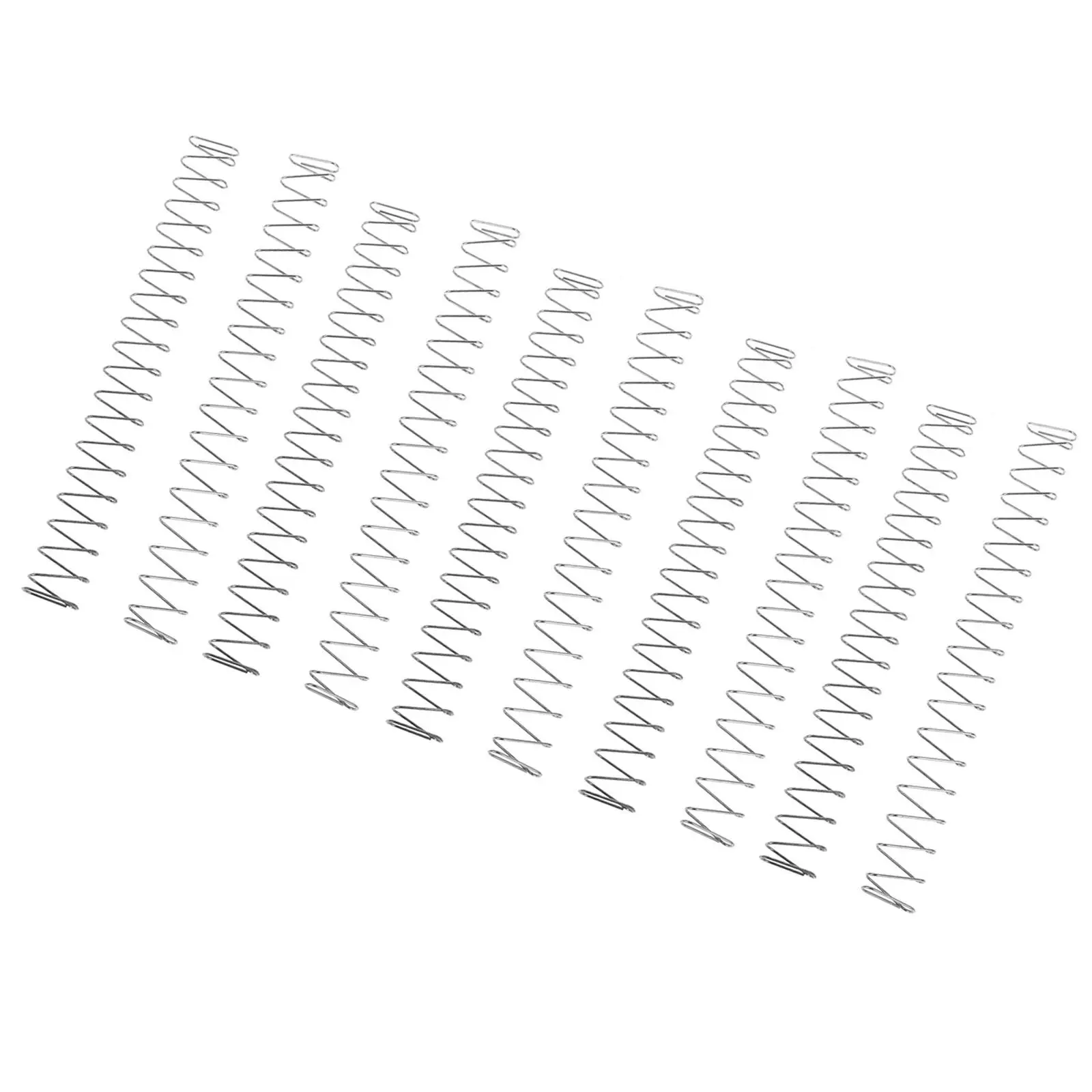 10x Compression Spring Square Spring Shops Replace Part Wire Spring for Toy Crafts DIY Automotive Mechanical Manufacturing