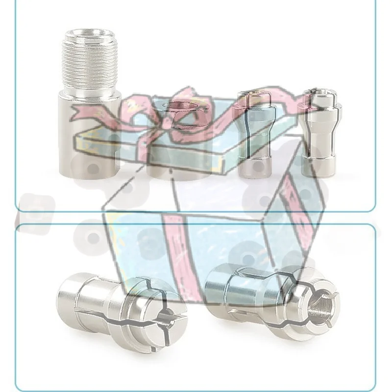 6/3mm Universal Angle Grinder Modified Adapter To Straight Grinder Chuck Type Angle Grinder M10 M14 5/8-11 Thread Grinding Cutt