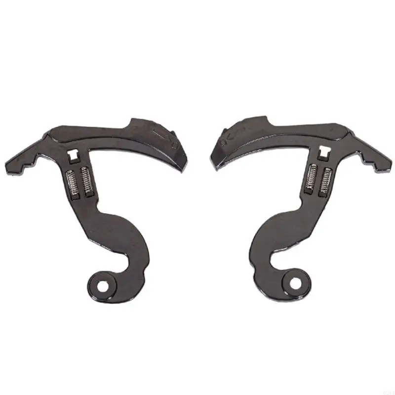 

1 Pair Face Shield Windshield Visors Base Motorcycle Helmets Visors Gear Base Plate for FF399 Replacement Part