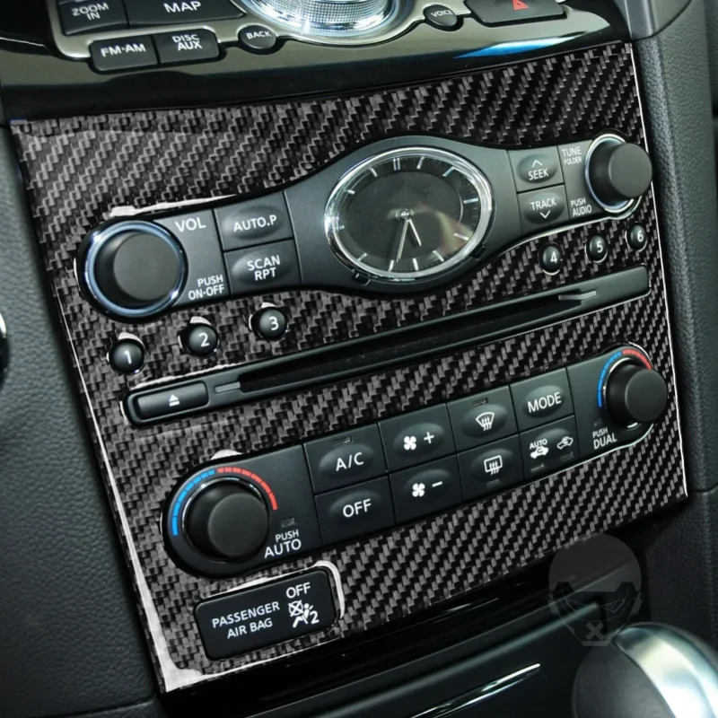 

Для Infiniti FX настоящая сухая мультимедийная декоративная крышка из углеродного волокна, накладка, наклейка, аксессуары 2009-013