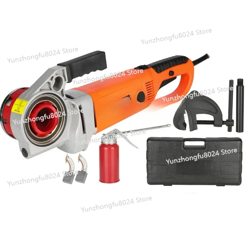 

Portable Hand-Held Electric Steel Pipe Threading Machine Household Hinged Plate Galvanized Plastic Threading Tool 220V/2300W