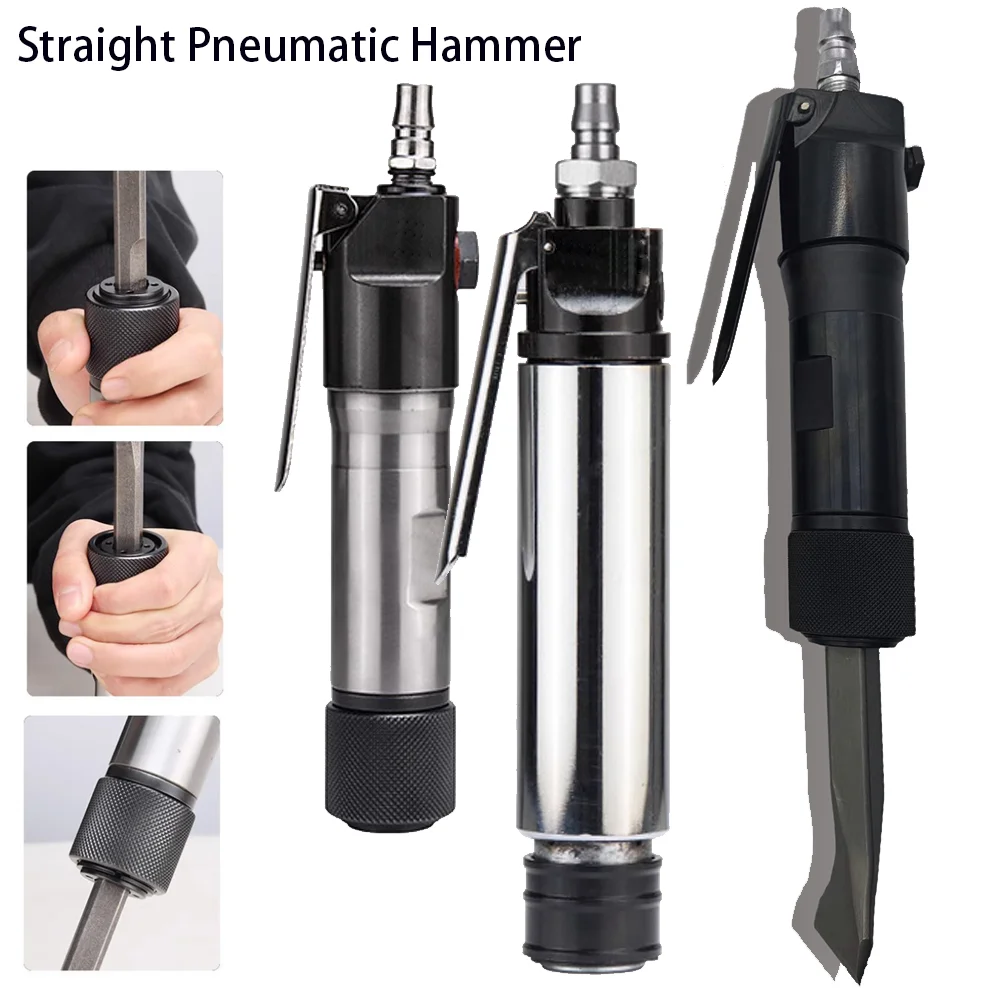 Straight Pneumatic Hammer Shovel Air Chisel Hammer, Spatula Solder Grass, Pneumatic Spatula, Powerful Rust Remover