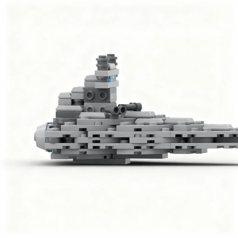 154pcs MOC Star Battle Imperial-Class Star-Destroyer 2x Model Building Blocks Architecture Idea Collection Creative Art DIY 3D
