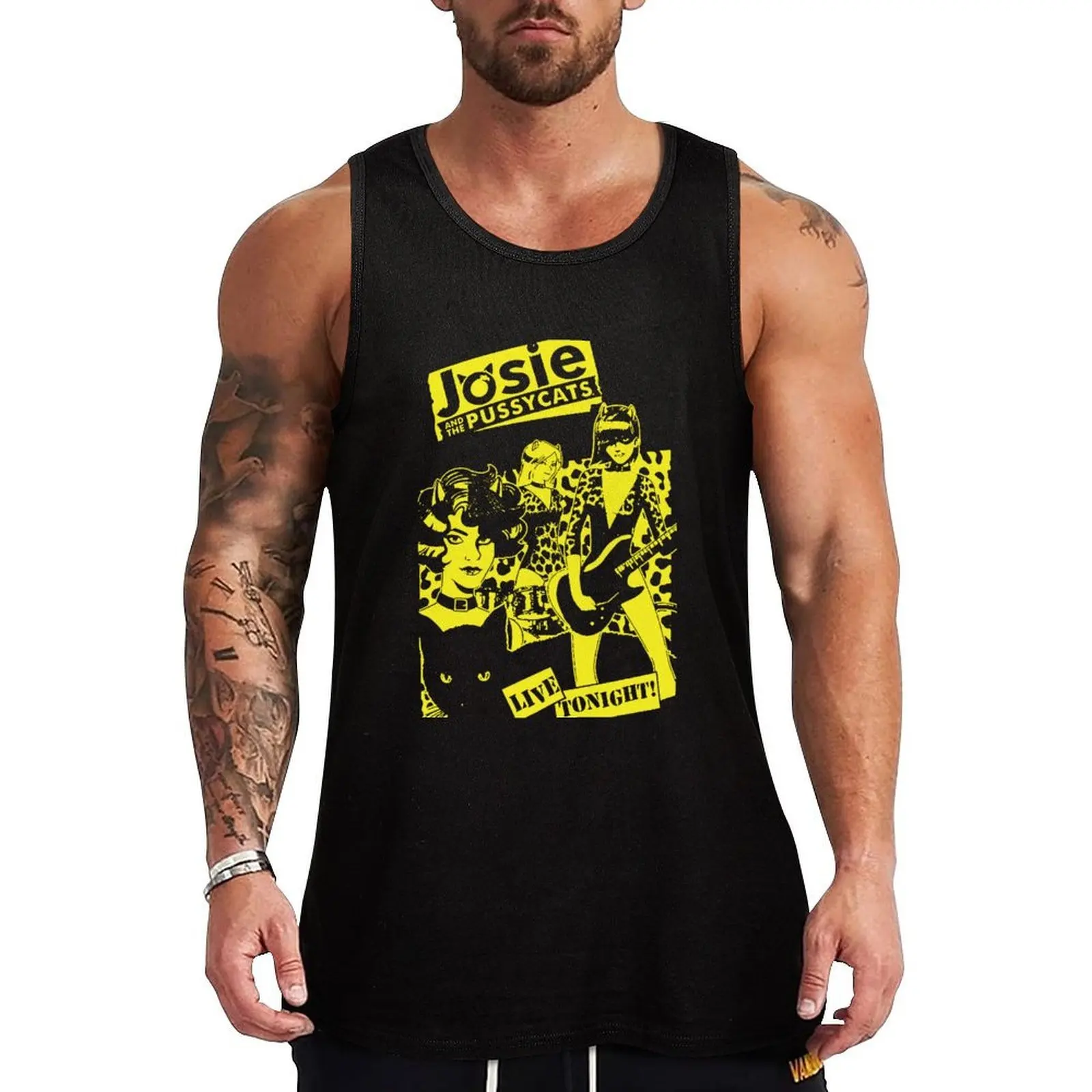 

Josie And The Pussycats Tank Top quick-drying t-shirt Bodybuilding shirt sports t-shirts for men