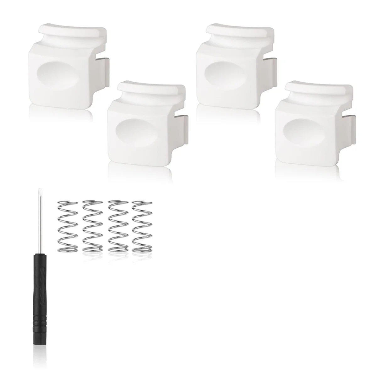

HOT 4pcs Replacement Button for Owala FreeSip 24oz 32oz,Water Bottle Lid Parts, Push Switch Top Cap Accessories, White