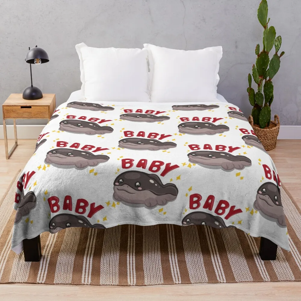 

Clodsire bébé Throw Blanket warm for winter for sofa Tourist Travel Blankets