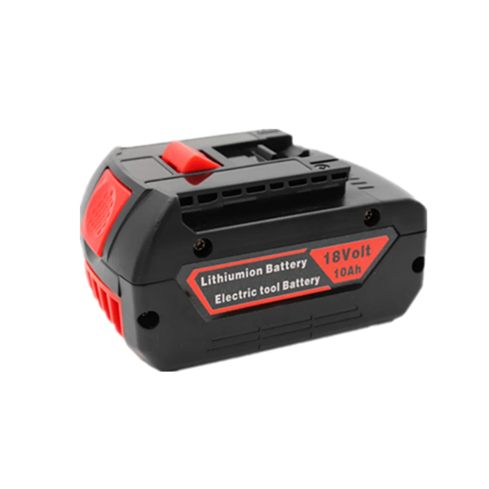 Batterie Li-ion 18 V 10000mAh pour perceuse électrique Bosch, pour BAT609, BAT609G, BAT618, BAT618G, BAT614, chargeur