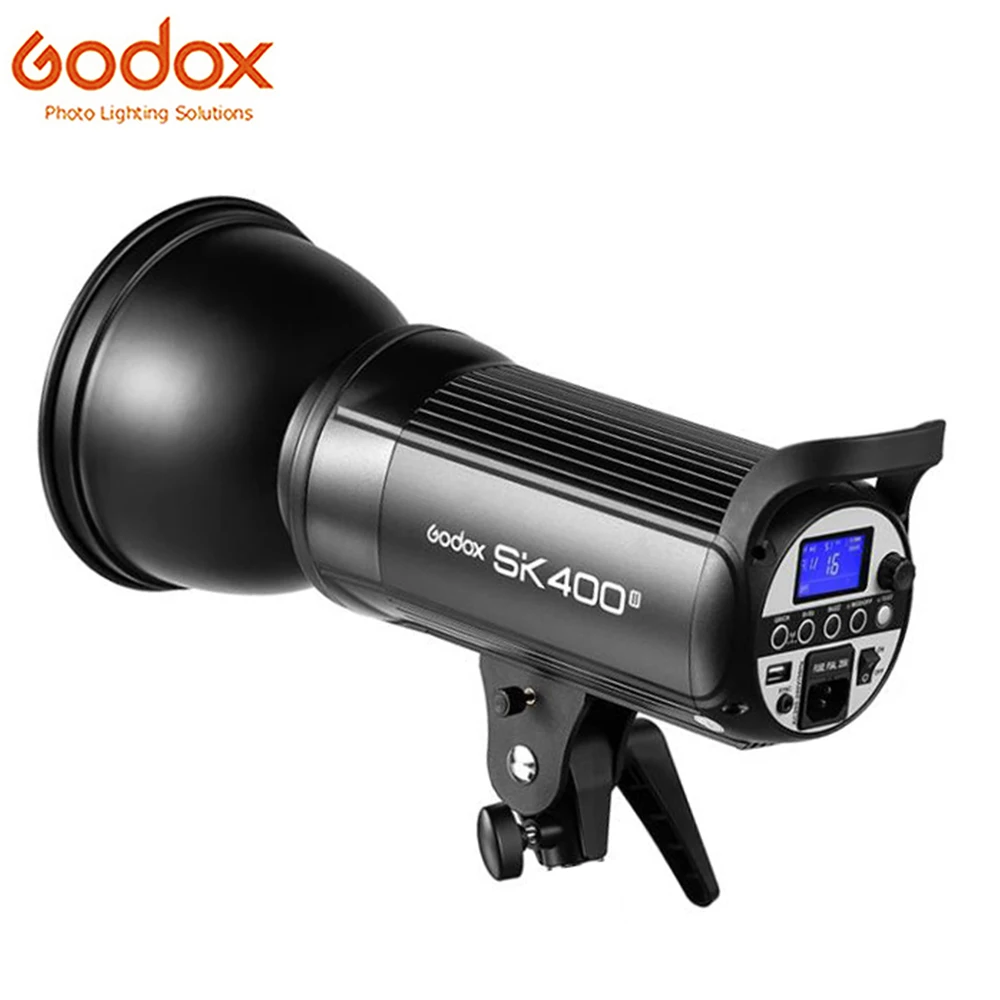 Godox SK400II 400WS GN65 2.4G Wireless X System Photo Studio Flash Light Strobe Lighting 150W Modeling Lamp