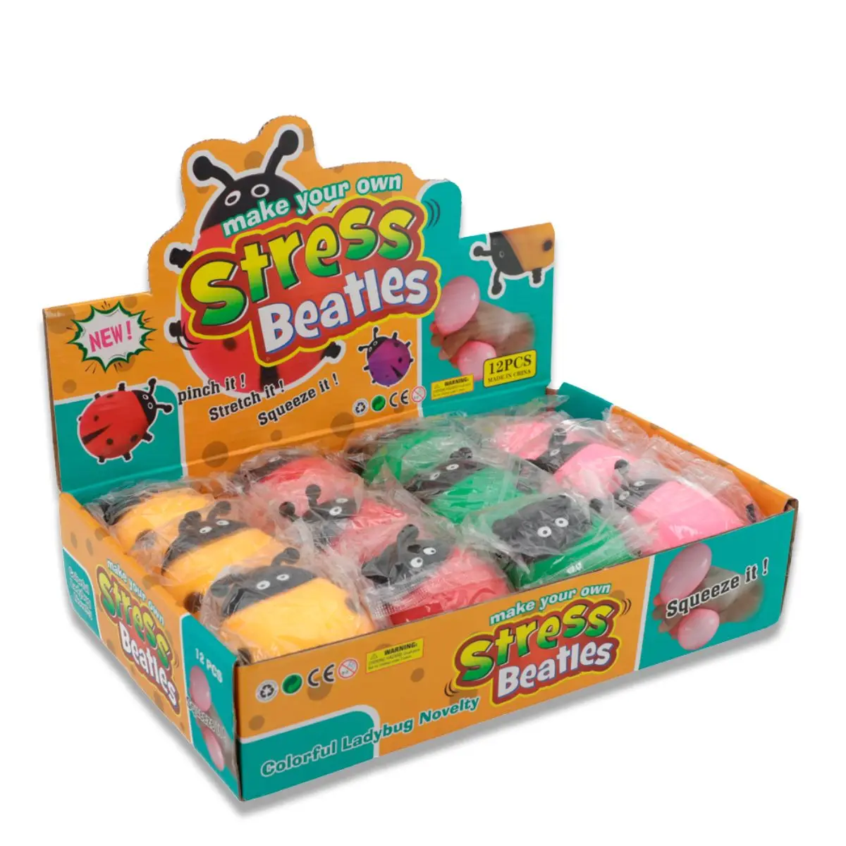 Beatles Squishy - Anti Stress - Display 12 Units