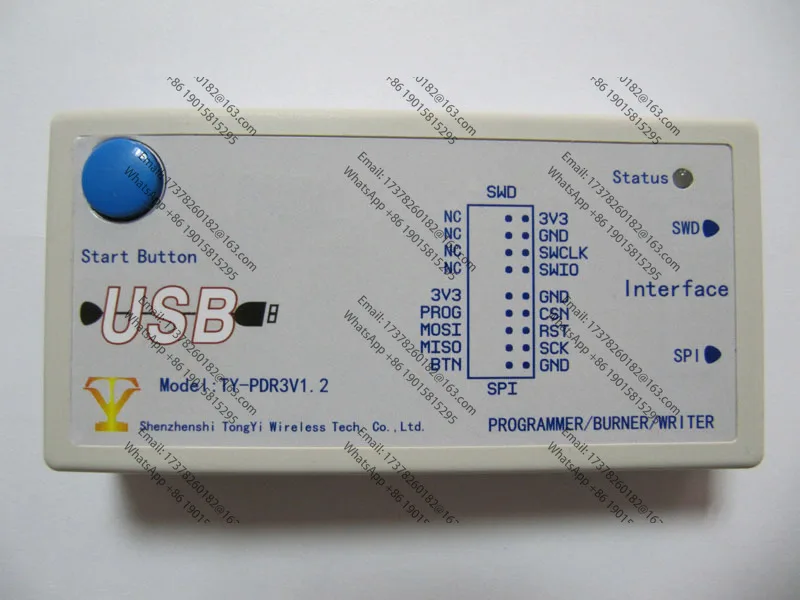 Серия NRF5x /nRF51822/nRF51422/nRF52832 автономная горелка / программатор / массовое производство