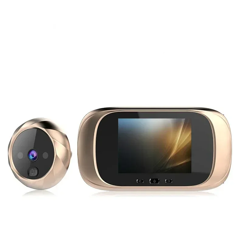 Digital Door Viewer Peephole Door Camera Doorbell 2.8-inch Night Vision Photo Shooting Digital Door Monitoring for Home Security