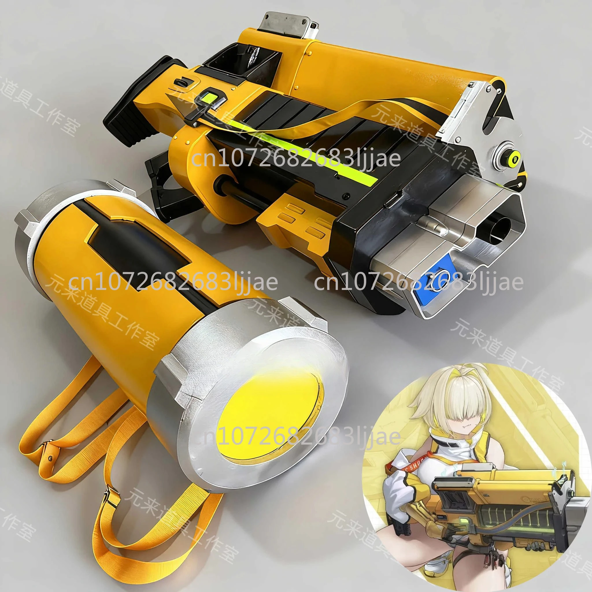 

Cosplay Luminous Back Bucket Weapons Game The Halloween Party Costumes Accessories