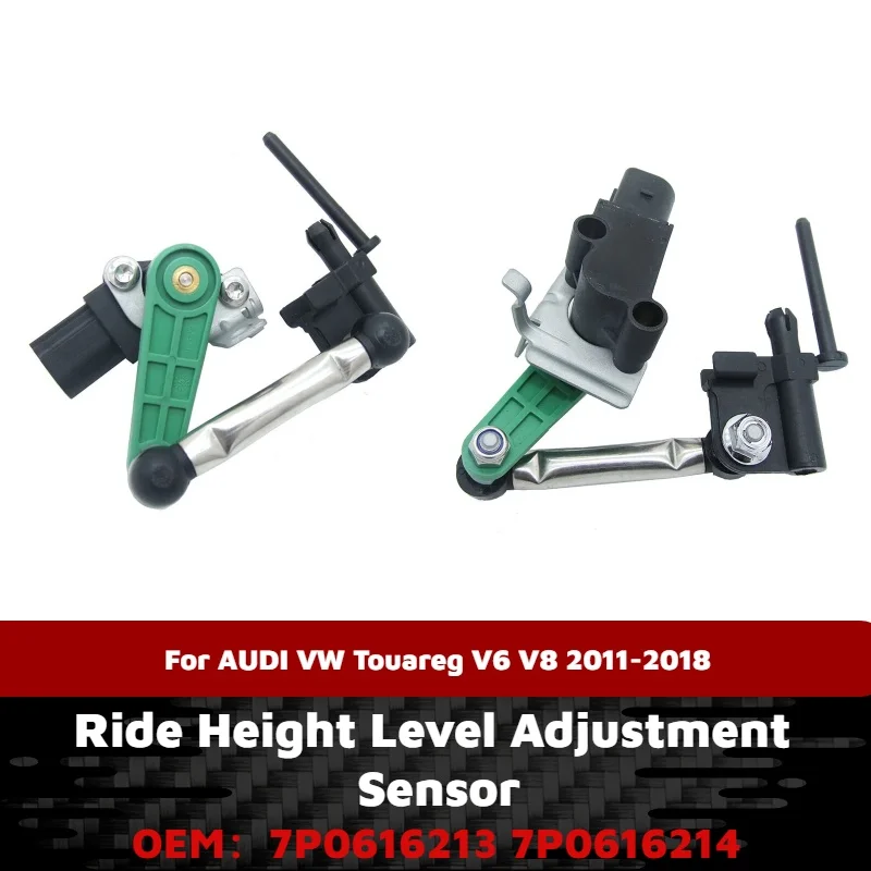 7P0616213 7P0616214 Ride Height Level Adjustment Sensor For AUDI VW Touareg V6 V8 2011-2018 Left Right Vehicle Replacement Parts