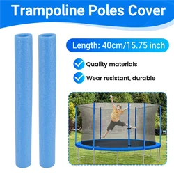 10PCS Trampoline Poles Cover Padding Foam Tubing 40CM Foamed Pipe Sponge Casing Protective Trampoline Pole Sleeves Blue