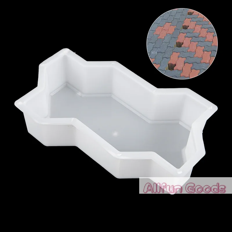 [TG835]DIY Path Maker Concrete Molds Garden Pavement Mold Road Path Paving Brick Mould view 2
