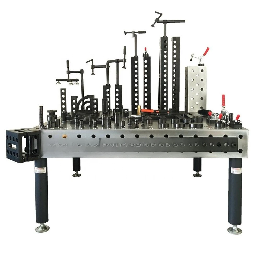 Modular welding table and fixture welding table